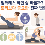 필라테스 하면 정말 살이 빠질까? 칼로리보다 중요한 몸의 변화